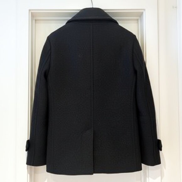 🧥 ZARA MAN LUXURY WOOL Winter Coat - Charcoal Grey - Classic/Stylish - Men XL - Picture 3 of 10